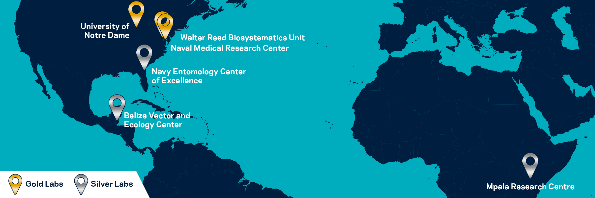 Map of REDI-NET Labs