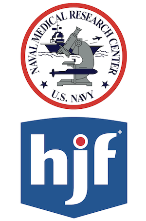 Naval Medical Research Center and HJF Logos