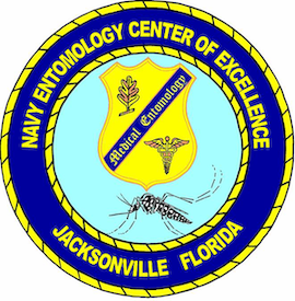 Navy Entomology Center of Excellence (NECE) Command Logo